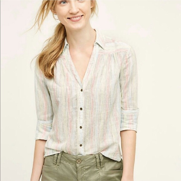 Anthropologie Tops - Holding Horses Anthropologie button down